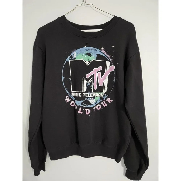MTV WORLD TOUR SWEATER XS BRAND NEW - Picture 1 of 5